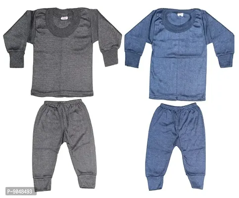 Baby boys and girls thermal wear pack of 02