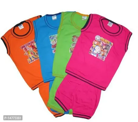 Trendy Baby Boys and girls set of 04 (Multicoloured)-thumb0