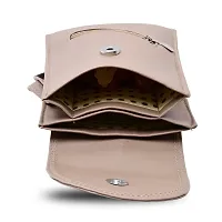 SHOOPS Women's Sling Bag cum Mobile Pouch - Beige-thumb4