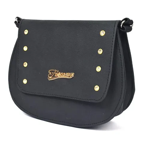 RERITRA Women's & Girls' Leatherette Sling Bag-53