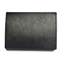 Black Pu Textured Sling Bags For Women-thumb1