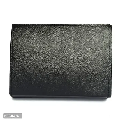 Black Pu Textured Sling Bags For Women-thumb2