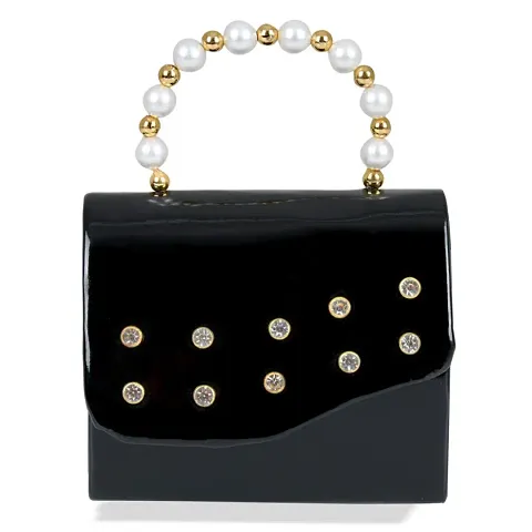 Stylish Party-wear PU Sling Bags For Women