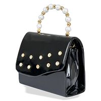 Stylish Black Pu Sling Bags For Women-thumb2