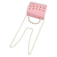 Stylish Pink Pu Sling Bags For Women-thumb1