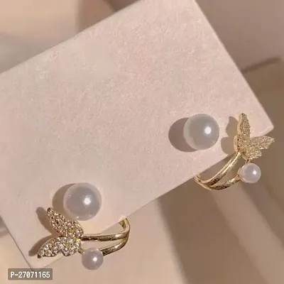 New Butterfly earring korean earring western earring for women for girls fashion-thumb3