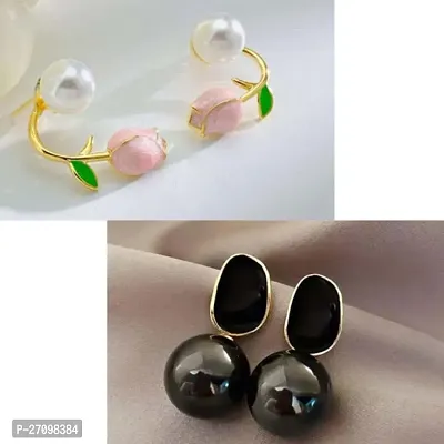 Elegant Earrings for Women Pack of 2 Pair