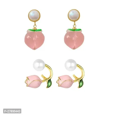 Elegant Earrings for Women Pack of 2 Pair-thumb0