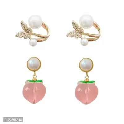 Elegant Earrings for Women Pack of 2 Pair