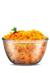 Baba Cart Glass Microwave Safe Mixing Bowl (500ml, Clear) - Set of 2-thumb1