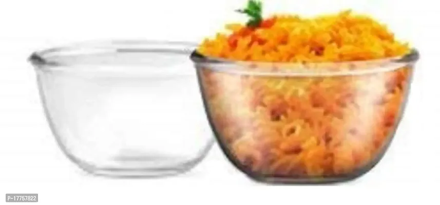 Treo Glass Mixing Bowl, 1000ml, Multicolour, Set of 2