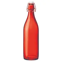 Treo by Milton Giara Bottle Silica Glass 1000 ml 1 Pc, Red-thumb3