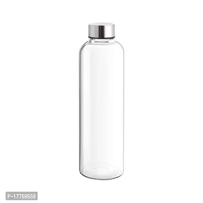 TREO by Milton Clarion Borosilicate Glass Water Bottle, 760 ml, Transparent, Pack of 1-thumb2