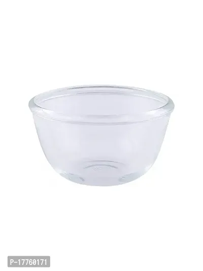 Saaikee Glass Bowl for Serving Mixing Fruits Vegetables Snacks Salads Multipurpose Use 300 ML (Set of 6)-thumb3