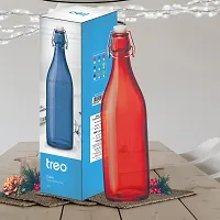 Treo by Milton Giara Bottle Silica Glass 1000 ml 1 Pc, Red-thumb4