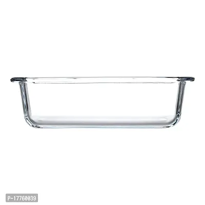 Saaikee Glass Baking Dish Serving Tray Bowl, Microwave Safe  Oven Safe, Tempered Glass Serving Store Mixing Bowl Baking Tray Oval Dish Transparent Cake Baking