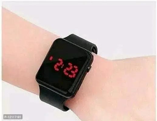 Stylish Silicone Digital Watches For Kids-thumb0