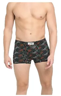 UPSTAIRS Men's Eazy Premium Printed Mini Trunk for Men  Boys|Men's Underwear Trunk (Pack of 3)-thumb2