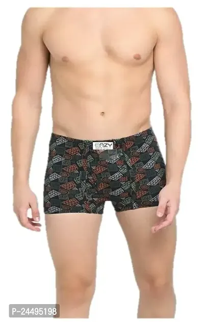 UPSTAIRS Men's Eazy Premium Printed Mini Trunk for Men  Boys|Men's Underwear Trunk (Pack of 3)-thumb3