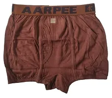 UPSTAIRS Men's Aarpee Mini Trunk|Underwear for Men  Boys|Men's Solid Underwear|Trunk (Pack of 4)-thumb1