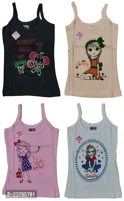 Camisole for Kids Girls Pack of 4