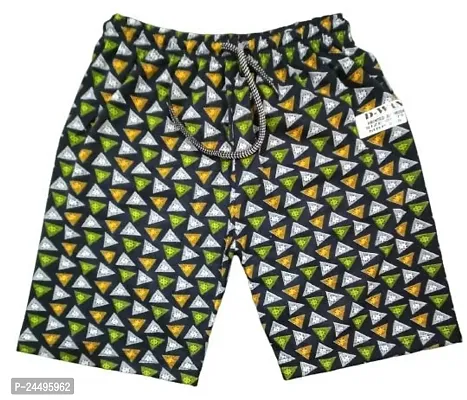 UPSTAIRS D-Wan Rich Hosiery Cotton Kids Printed Bermuda/Shorts for Boys|Kids Shorts (Pack of 4)-thumb4