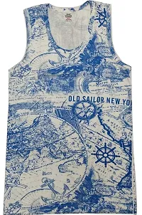 UPSTAIRS Men's SIRTEX Printed Regular Fit Vest for Men  Boys|Men's Vest (Pack of 4)-thumb3