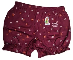 UPSTAIRS Ankit Premium Kids Printed Hosiery Cotton Bloomers for Kids | Kids Hosiery Cotton Bloomers (Pack of 3)-thumb2