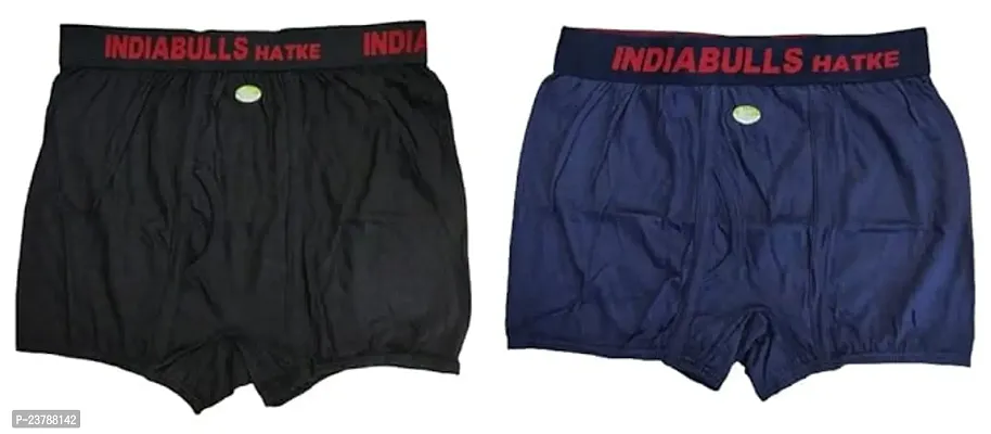 Comfortable Multicoloured Cotton Trunks For Men Combo