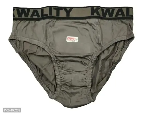 UPSTAIRS Men's Kwality Premium Solid Underwear/Brief for Men  Boys|Men's Underwear (Pack of 2)-thumb3