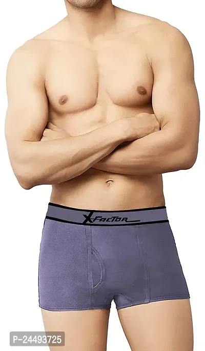 UPSTAIRS X-Factor Strech Solid Men's Trunk for Men  Boys|Men's Underwear Trunk (Pack of 5)-thumb5