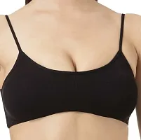 UPSTAIRS Women's Stretchable Modal 6 Strap Designer Bralette for Women and Girls|Women's Innerwear (Pack of 3)-thumb2