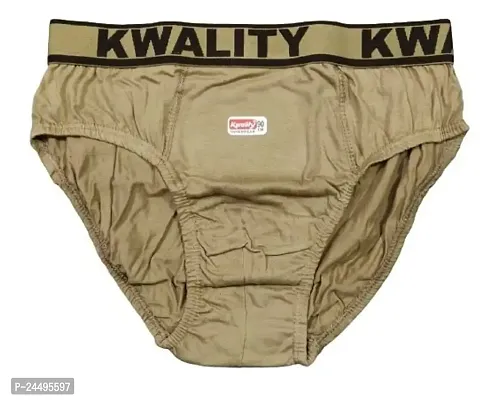UPSTAIRS Men's Kwality Premium Solid Underwear/Brief for Men  Boys|Men's Underwear (Pack of 2)-thumb2