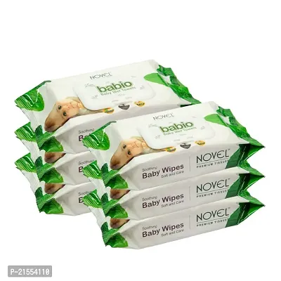 NOVEL Baby Premium Wipes 80 Sheets pack 6
