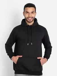 Men Long Sleeve Latest Stylish Printed Design Hooded Neck Fleece Fabric Casual Hoodies-thumb1