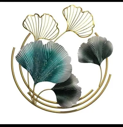 Creative Handmade Ginkgo Leaves Metal Wall Art