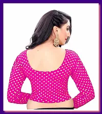 Reliable Pink Cotton Blend  Stitched Blouses For Women-thumb2