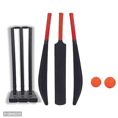 Encanto  Cricket Kit Combo Set for Kids with 3 Stumps with Bat and Ball-thumb0