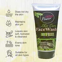 INDOPOWER Skin Care Face Wash For Acne Prone Skin 1.8% Salicylic Acid Face Wash with Hyaluronic Acid For Dry, Normal  Sensitive Skin Pore Clearing Vitamin B5B3 For Women  Men 100Gm-thumb1