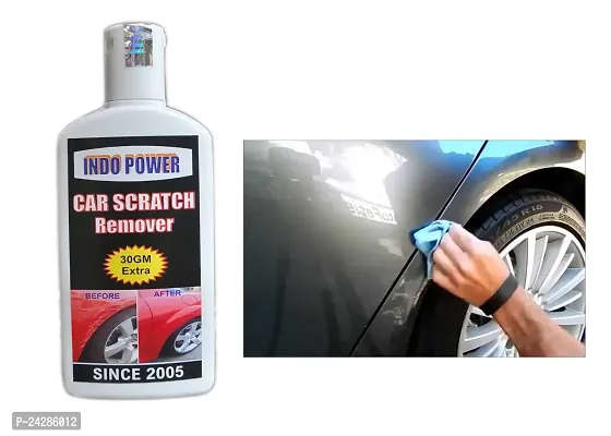 INDOPOWER? Ss489-CAR SCRATCH REMOVER 100gm.All Colour Car  Bike Scratch Remover, Advanced Formula Rubbing Compound (Not for Dent  Deep Scratches)