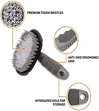 INDOPOWER? R1278-All Tyre Cleaning Brush,Cycle Cleaner, Brush for Motorcycle Tire Cleaning,Brush for Cleaning Car Wheel,Brush Cleaning Tool Kit - (Colour Based on Availability of Stock 1 pic)-thumb4