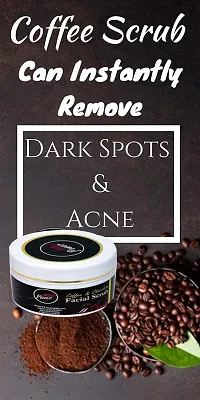 INDOPOWER Chocolate Coffee Face Scrub Exfoliating And Clarifying Skin Reduces blackheads Whitehead Sun Burns Dead Cell No Sulphate No Paraben All Skin Type Exfoliator For Men  Women 100Gm-thumb2