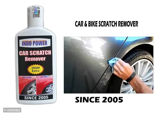 INDOPOWER? Ss487-CAR SCRATCH REMOVER 100gm.All Colour Car  Bike Scratch Remover, Advanced Formula Rubbing Compound (Not for Dent  Deep Scratches)