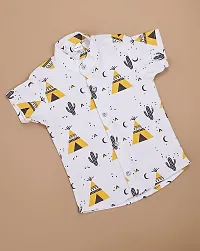 Cresale Kids Yellow color Shirt  Shorts for Baby Boy and Baby Girl set of 1-thumb2