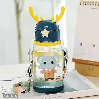 Cute Kids Water Bottle with Sipper,-thumb0