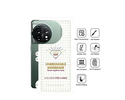 UNIKWORLD OnePlus 11R Back Screen Guard Unbreakable Membrane,Anti Fingerprint,Anti-Scratch, Camera Lens Protector For OnePlus 11R 5G-thumb3