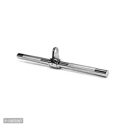 Tricep Press Down Bar (Solid bar), Triceps Bar, Solid Heavy Tri Handle, LAT Bar-thumb0