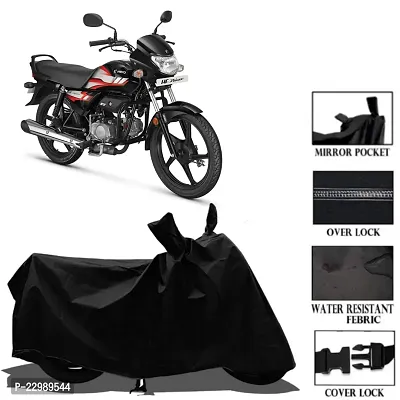 AIKOZIYA hero HF deluxe  Bike  CoverDirt  Dust Proof Bike/Scooty Body Cover 100% Waterproof(Tested) / UV Protection with Premium Polyester Fabric