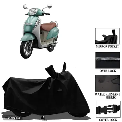 AIKOZIYA Suzuki Access 125 Scooty Cover Dirt  Dust Proof Bike/Scooty Body Cover 100% Waterproof(Tested) / UV Protection with Premium Polyester Fabric