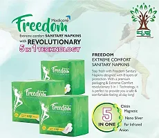 Freedom Sanitary Extreme Comfort Napkin - 15 Pads (Large,290mm)-thumb1